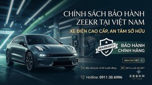 Chính sách bảo hành xe Zeekr tại Việt Nam