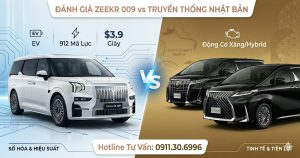 Đánh giá Zeekr 009 vs Toyota Alphard và Lexus LM