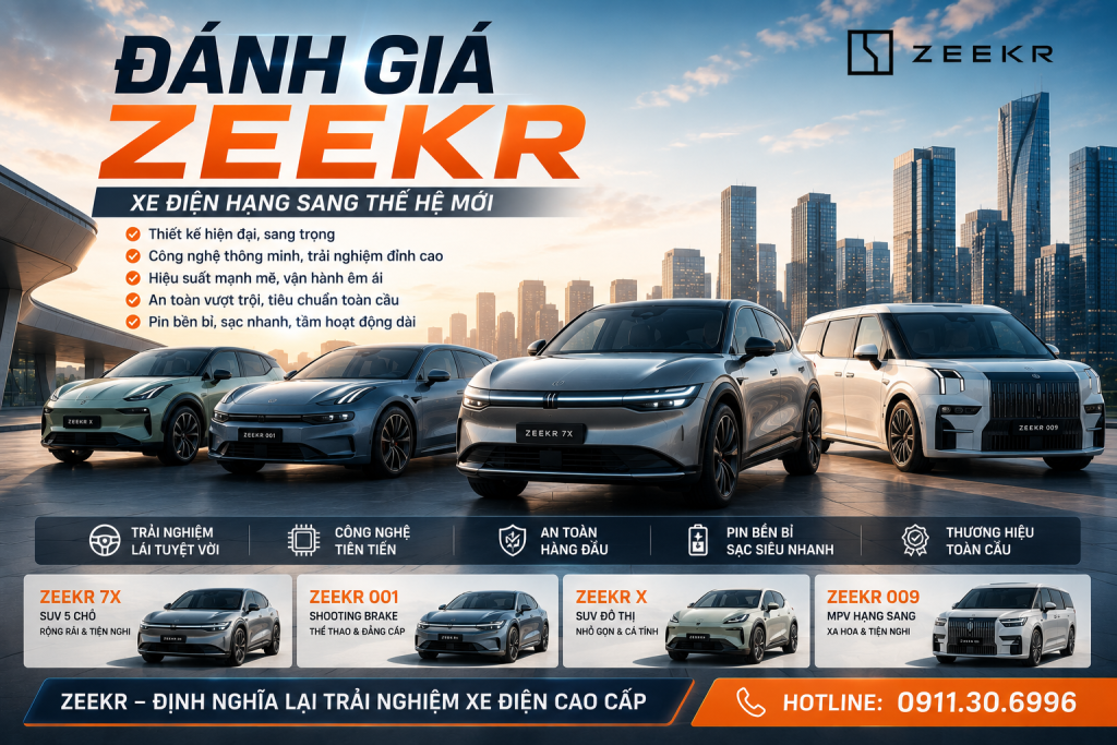 Đánh giá Zeekr 2026: Xe điện hạng sang có đáng mua không?