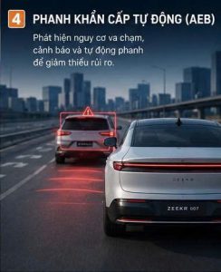 công nghệ an toàn trên xe Zeekr