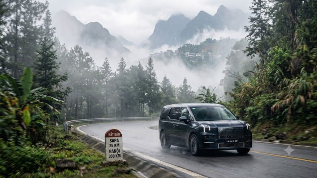 Trải Nghiệm Zeekr 009 cung Hà Nội – Sapa: Đánh Giá Thực Tế
